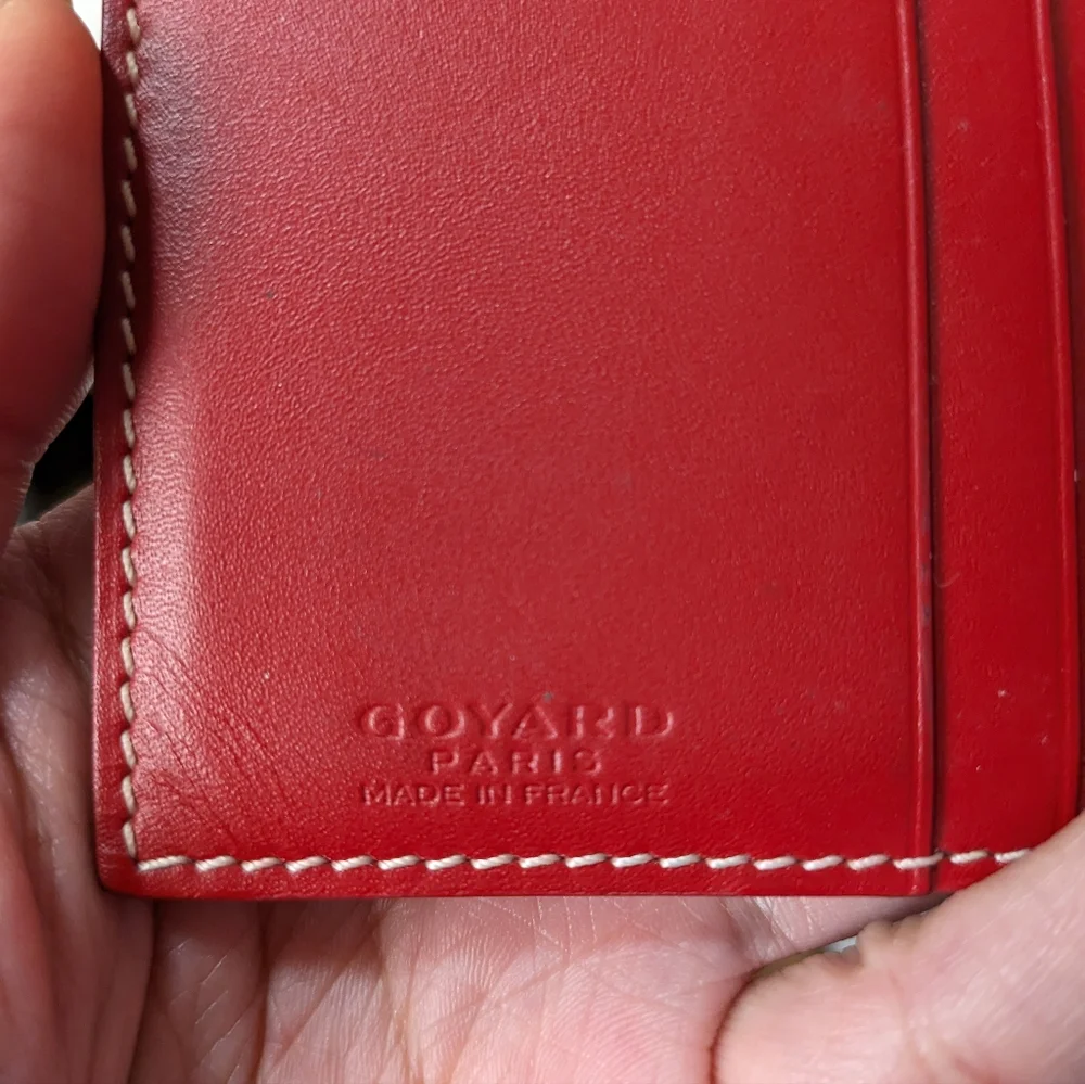 AUTHENTIC GOYARD SAINT-MARC CARD WALLET